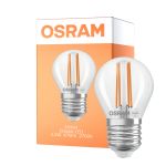 Osram Classic LED E27 Kogel Filament Helder 2.2W 470lm - 827 Zeer Warm Wit | Vervangt 40W